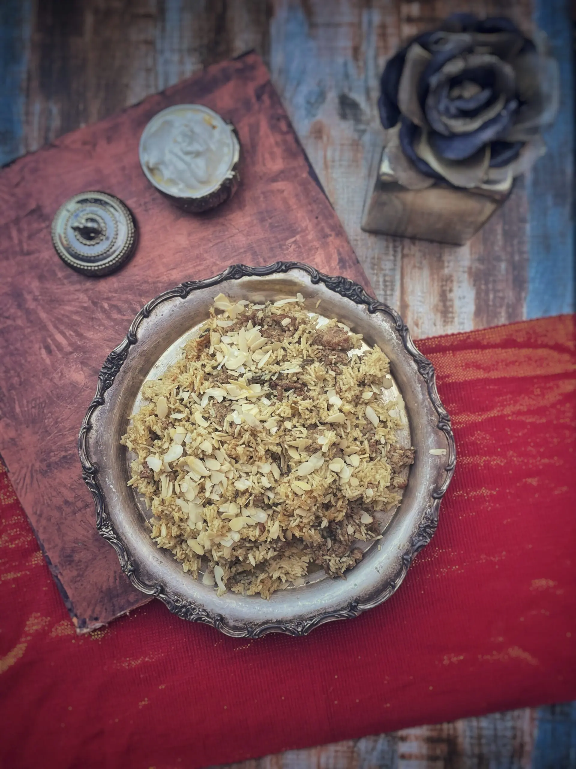 Hashweh, piatto unico con carne e riso