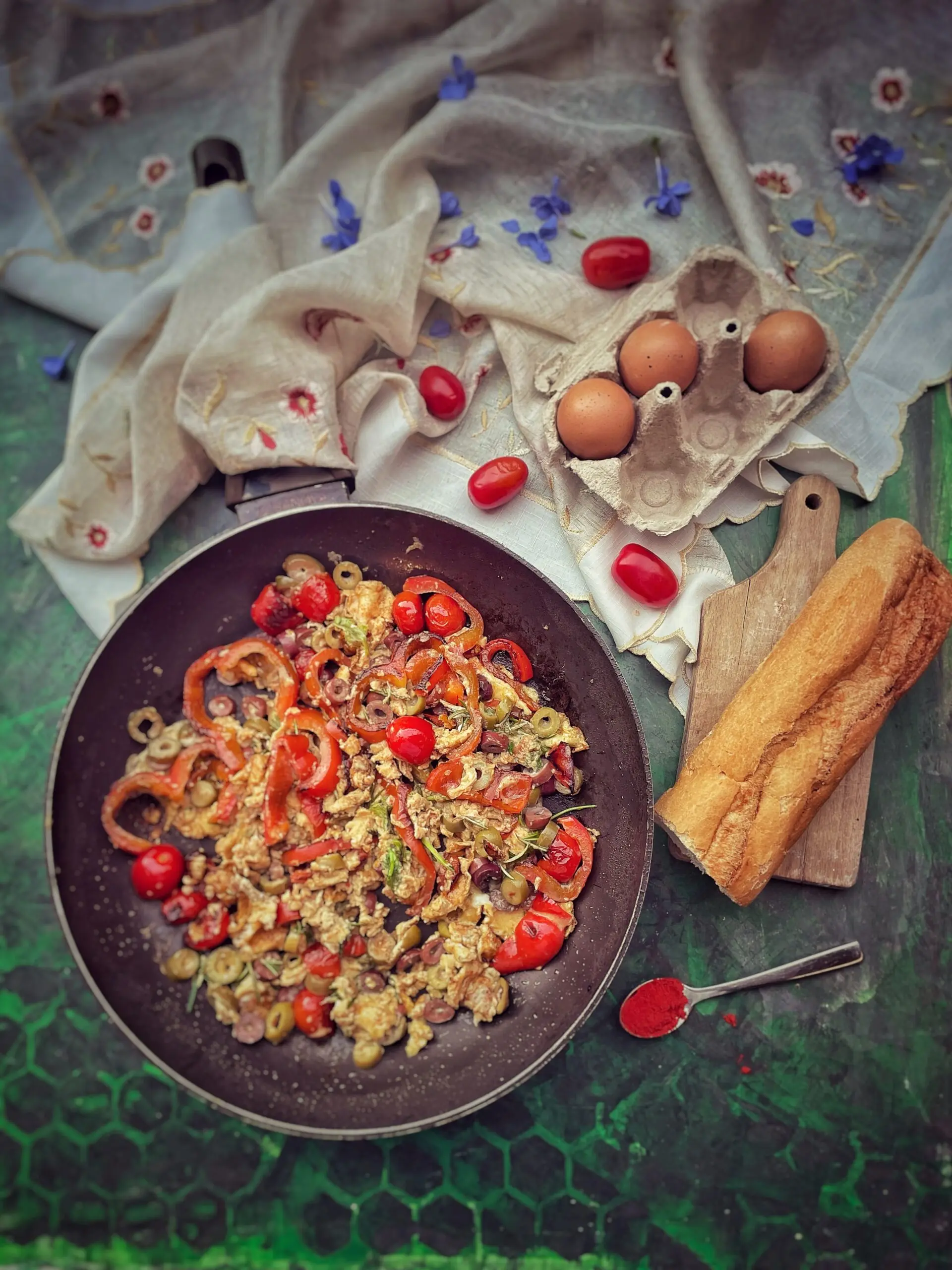 Huevos pericos, colazione sudamericana