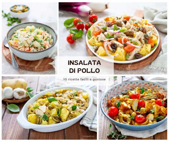 Insalata di pollo: 10 ricette facili e gustose