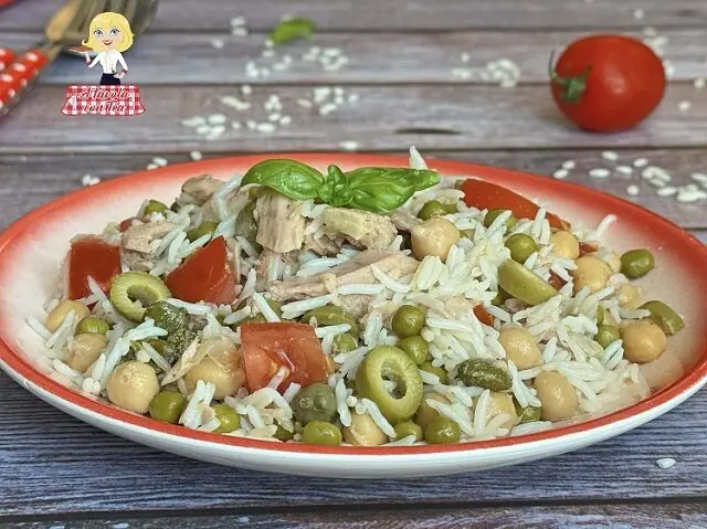 Insalata di riso mediterranea