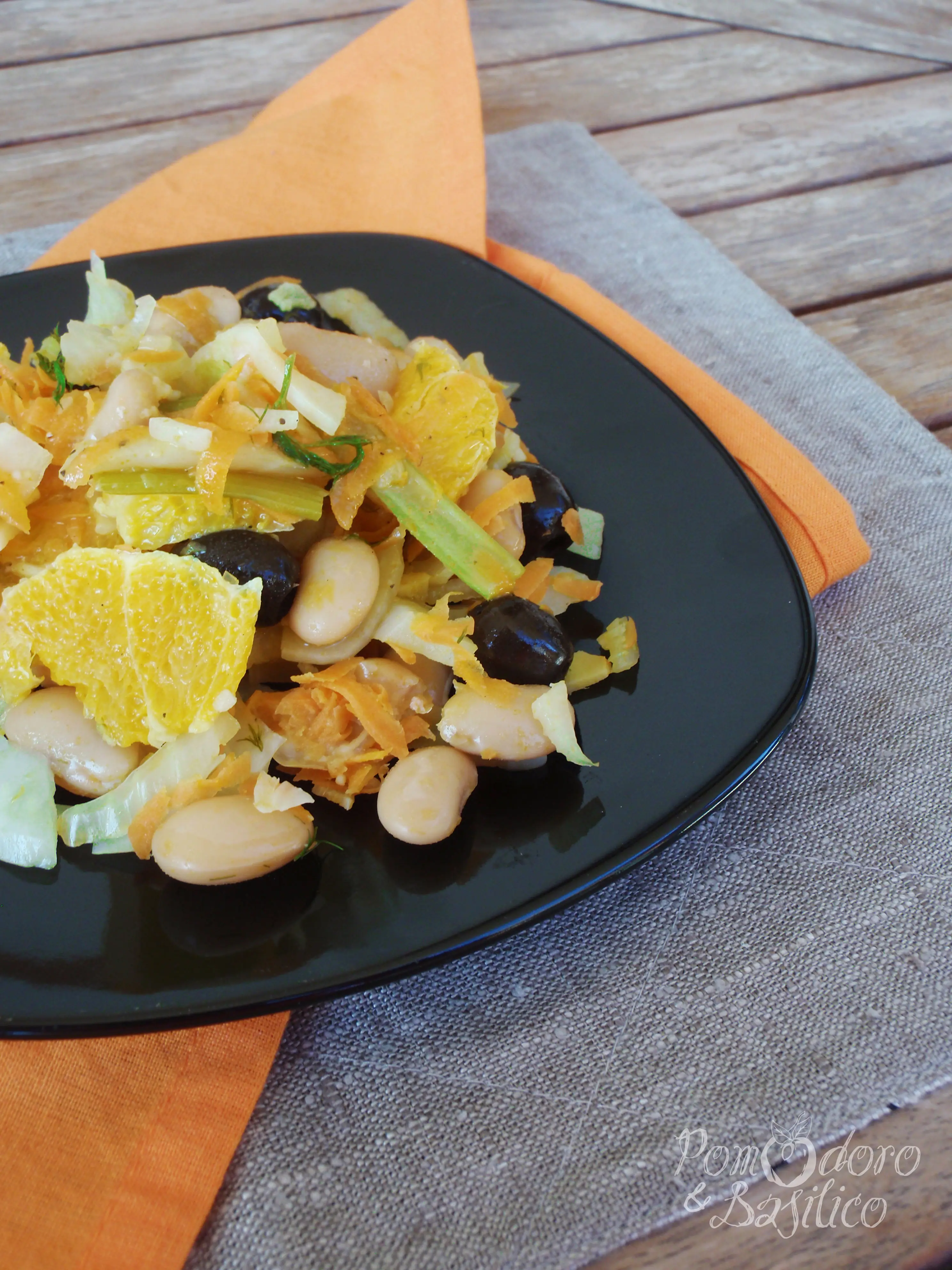 Insalata Finocchi e Fagioli
