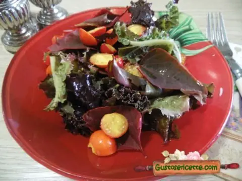 Insalata sfiziosa rossa