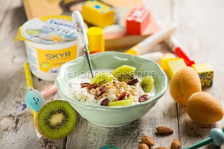 La colazione per i bambini che rientrano a scuola