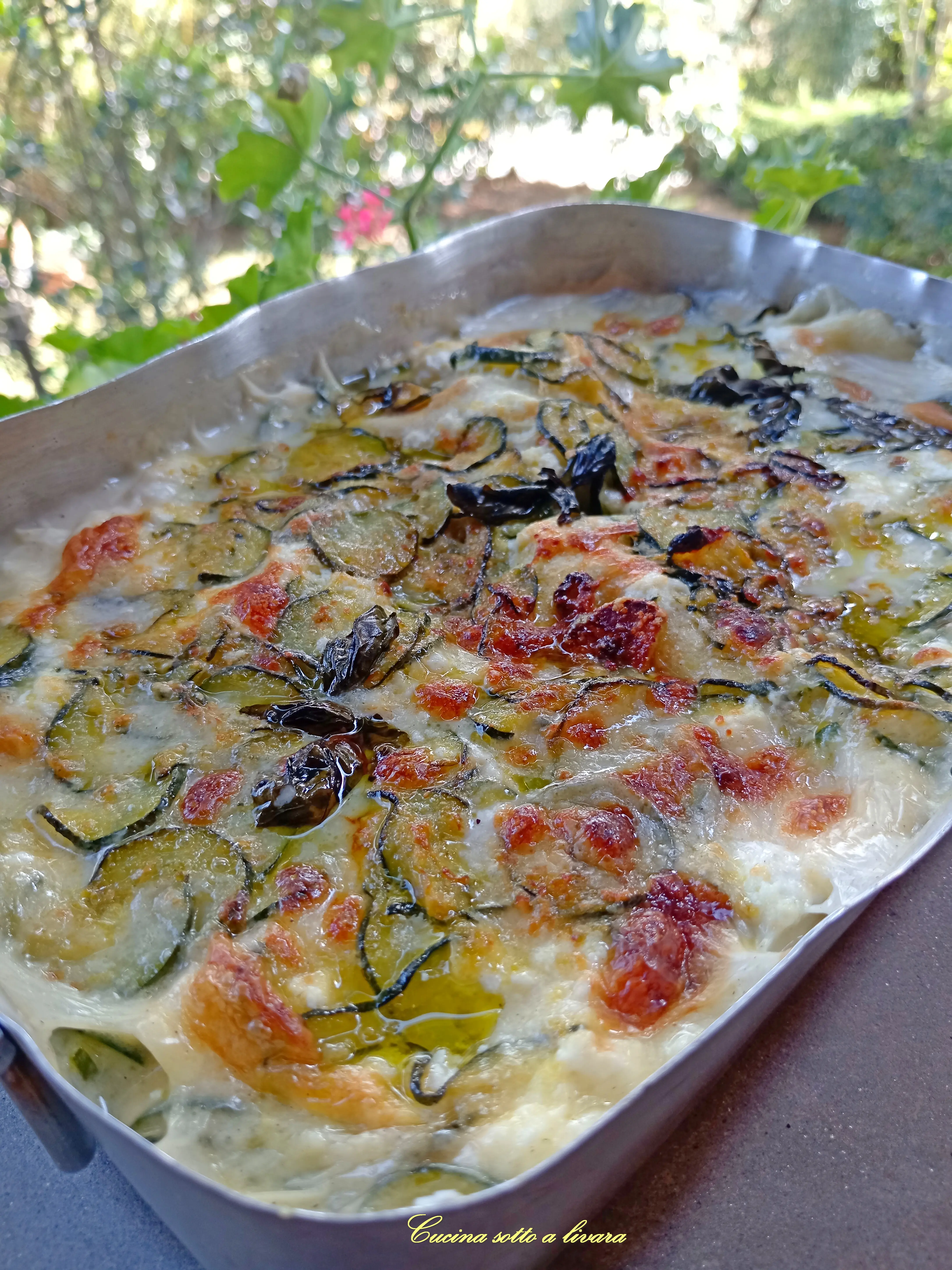 Lasagna con zucchine e ricotta