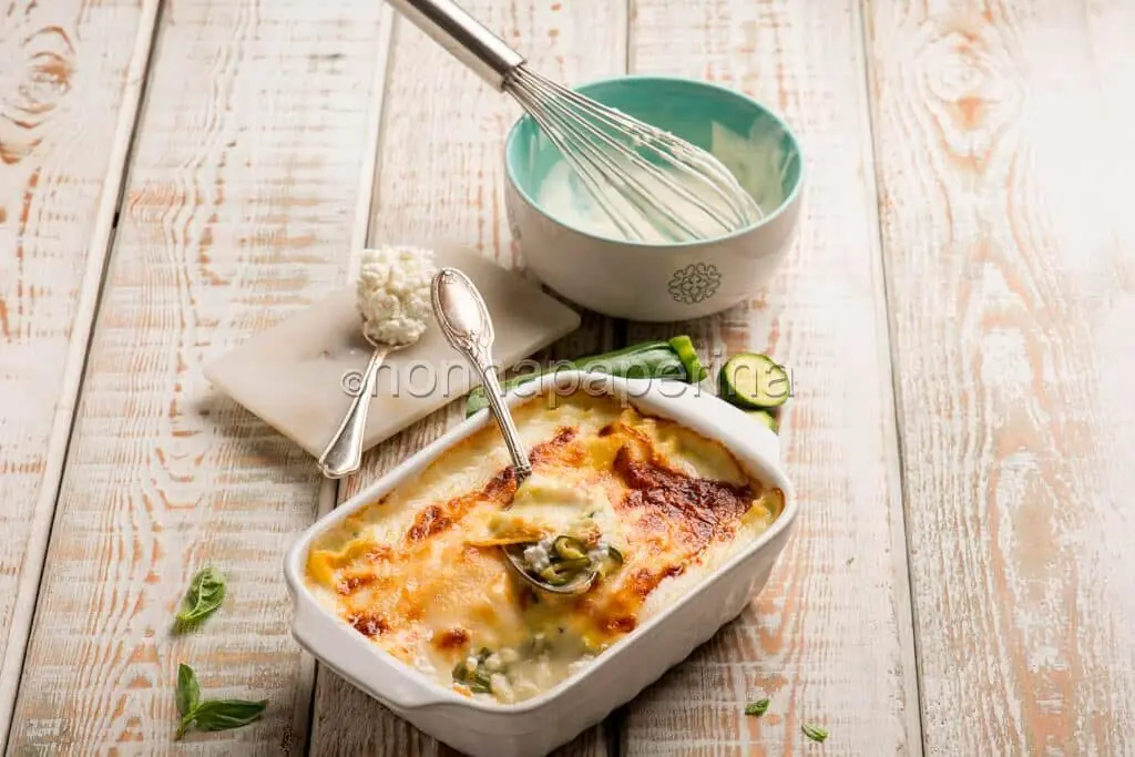 Lasagne con zucchine e fiocchi di latte: un piatto gustoso ma leggero