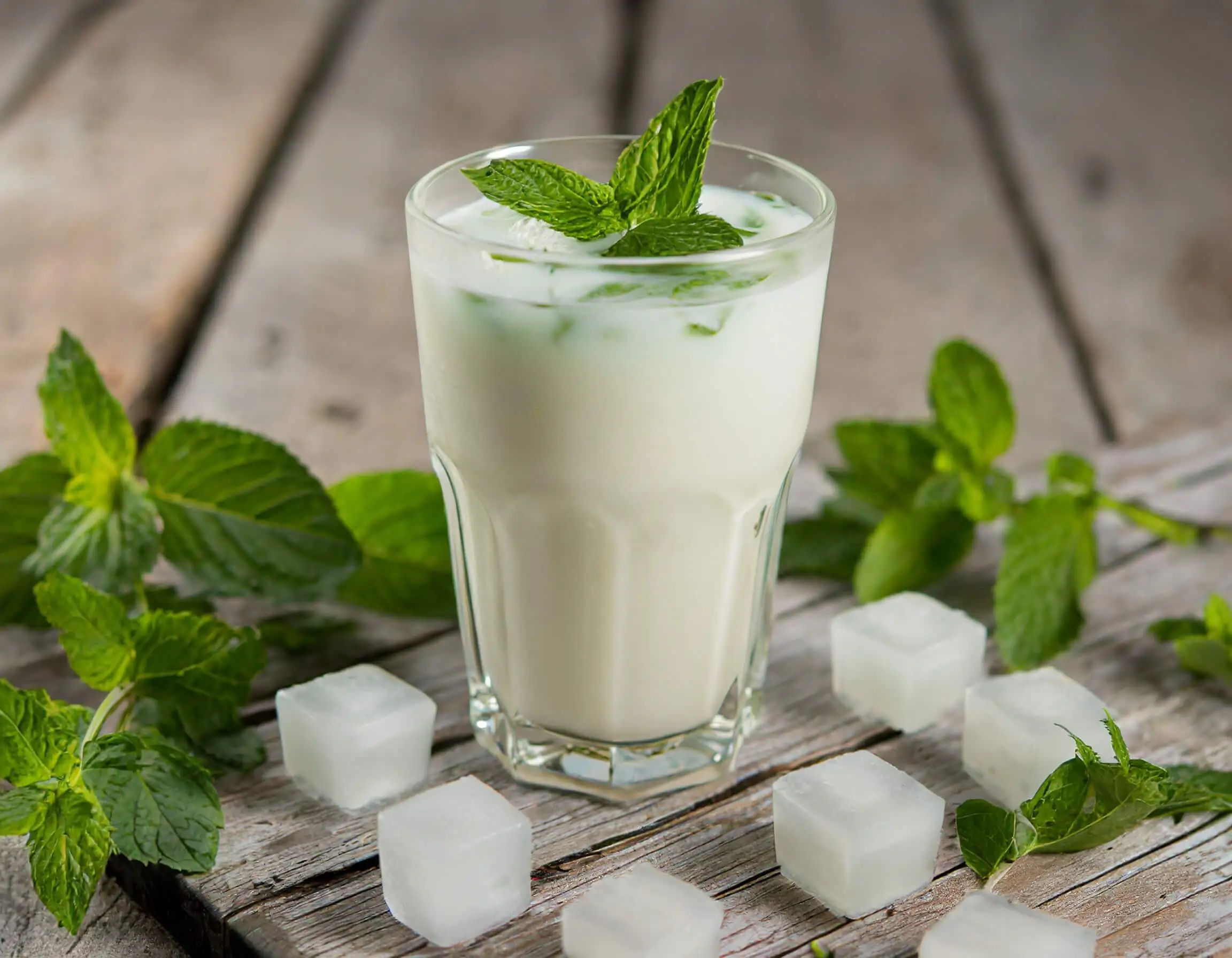 Latte e menta, la bevanda che rinfresca e rigenera