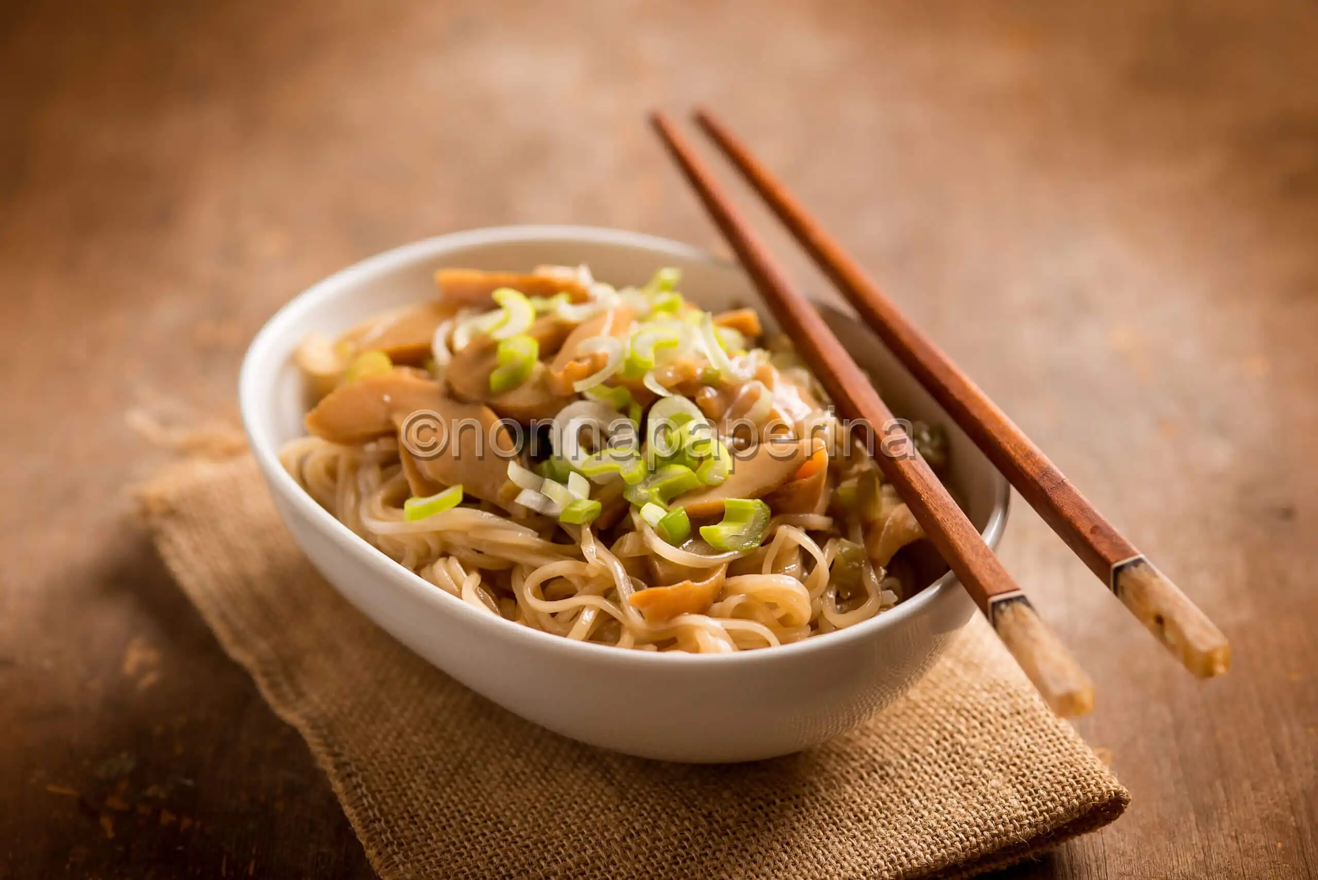 Linguine con abalone all’orientale, un primo esotico