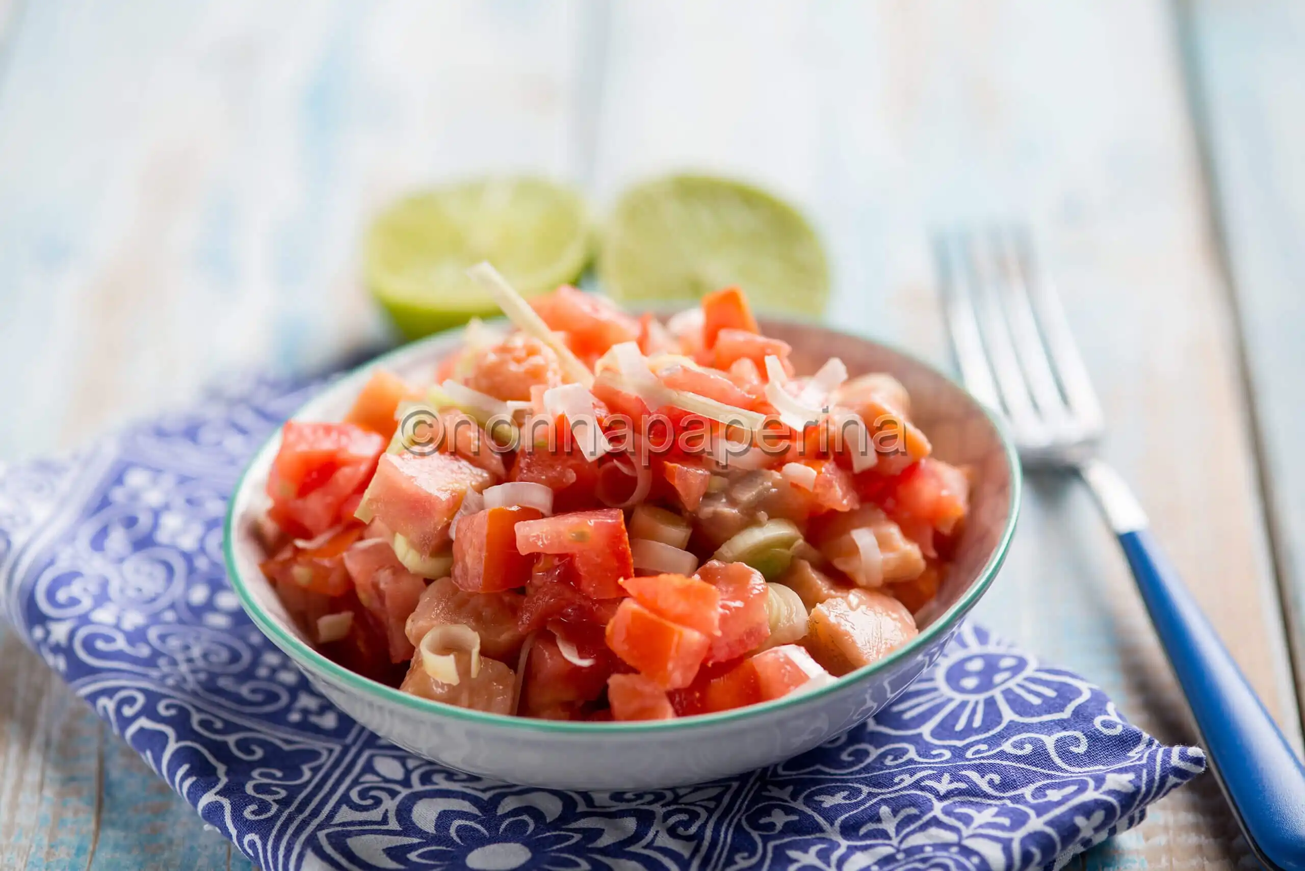 Lomi lomi salmon, dalle Hawaii una crudité deliziosa