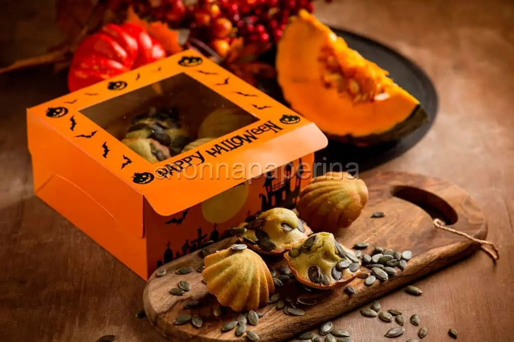 Madeleine con zucca, il dolcetto perfetto per Halloween