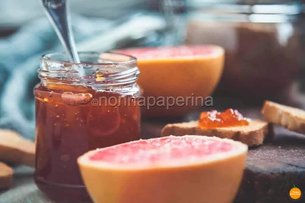 Marmellata di pompelmo rosa, un concentrato di salute