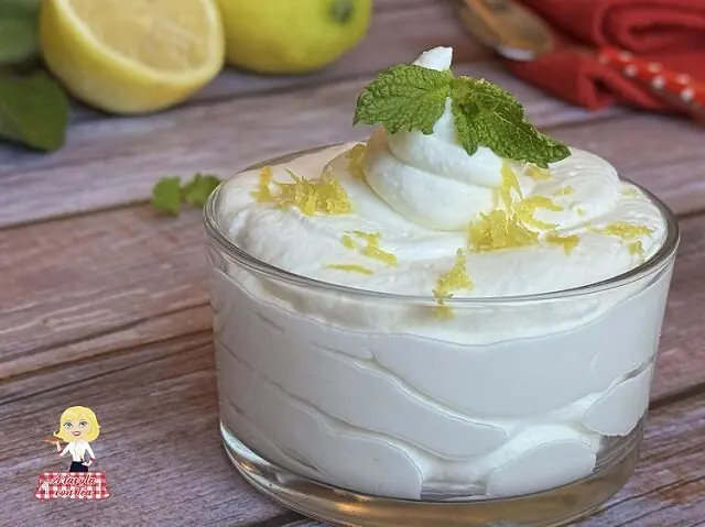 Mousse al limone