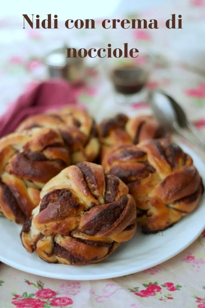 Nidi con crema di nocciole