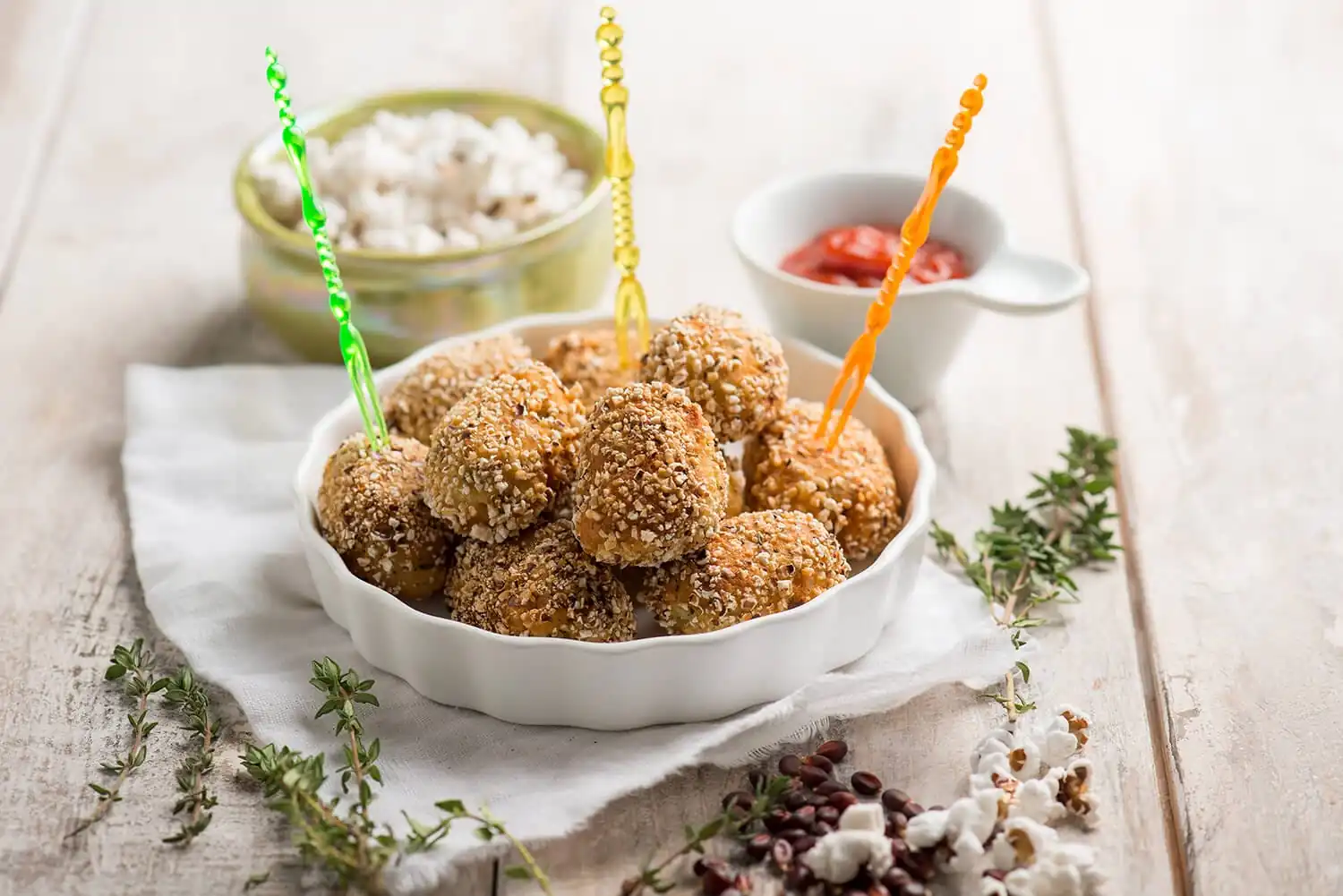 Nuggets di pollo ai popcorn, un classico americano rivisitato