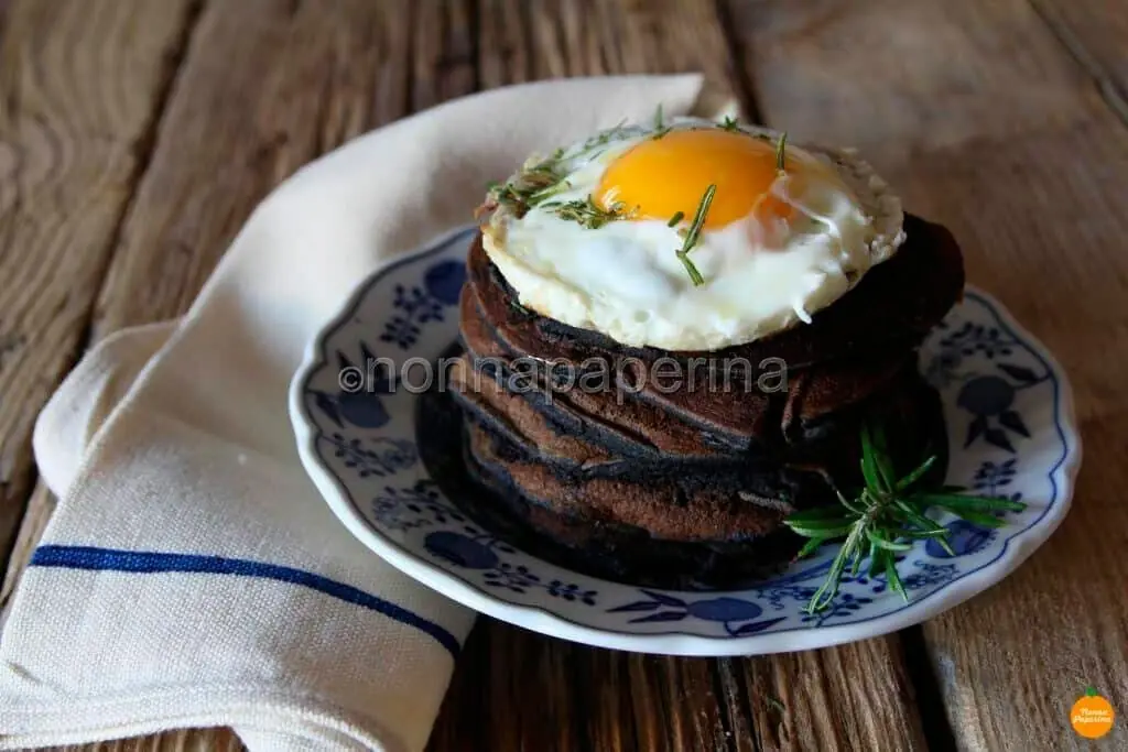 Pancakes di riso aromatizzati alle erbe