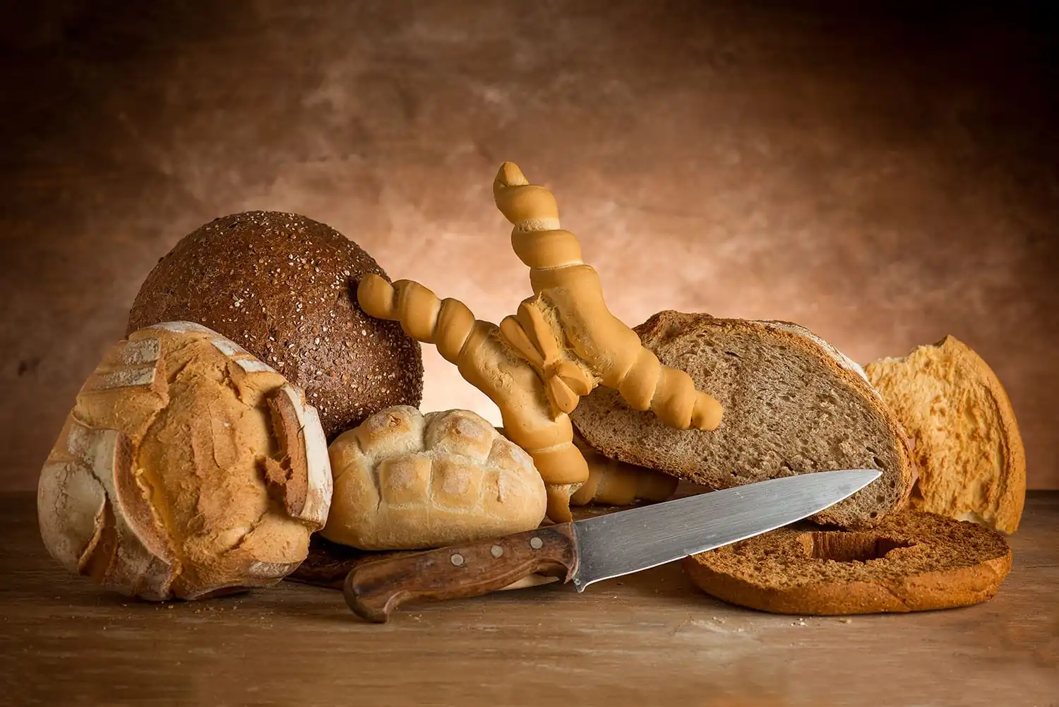 Pane casereccio alle noci