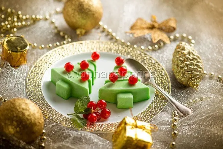 Panna cotta al pandan, un dessert per le feste