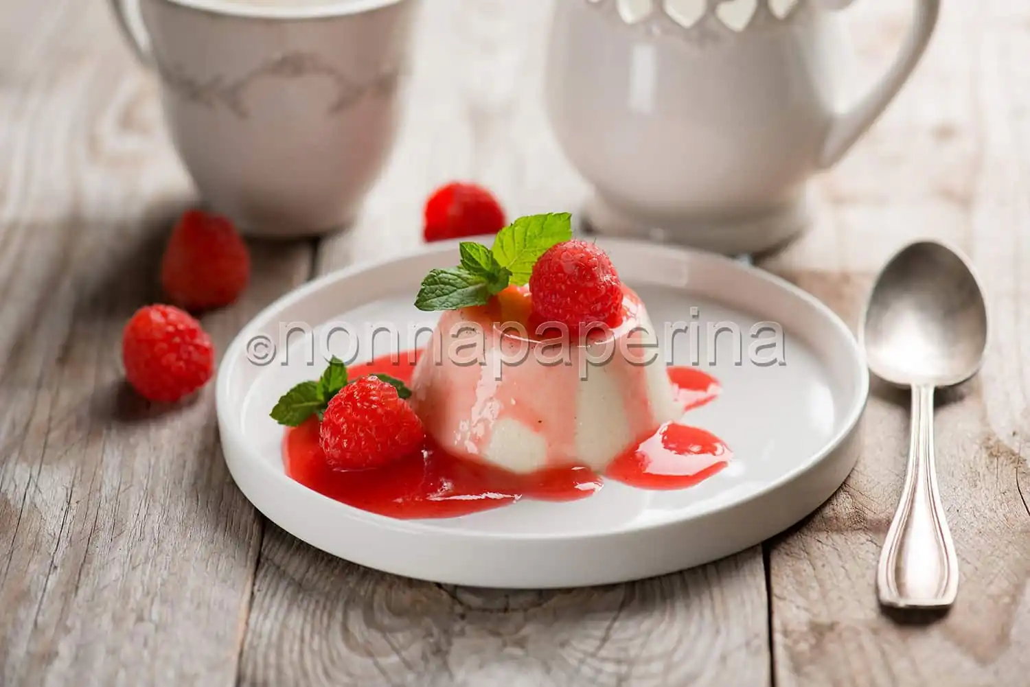 Panna cotta della mia sorellina Mary