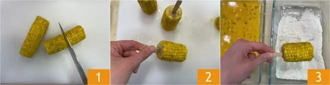 Pannocchie fritte