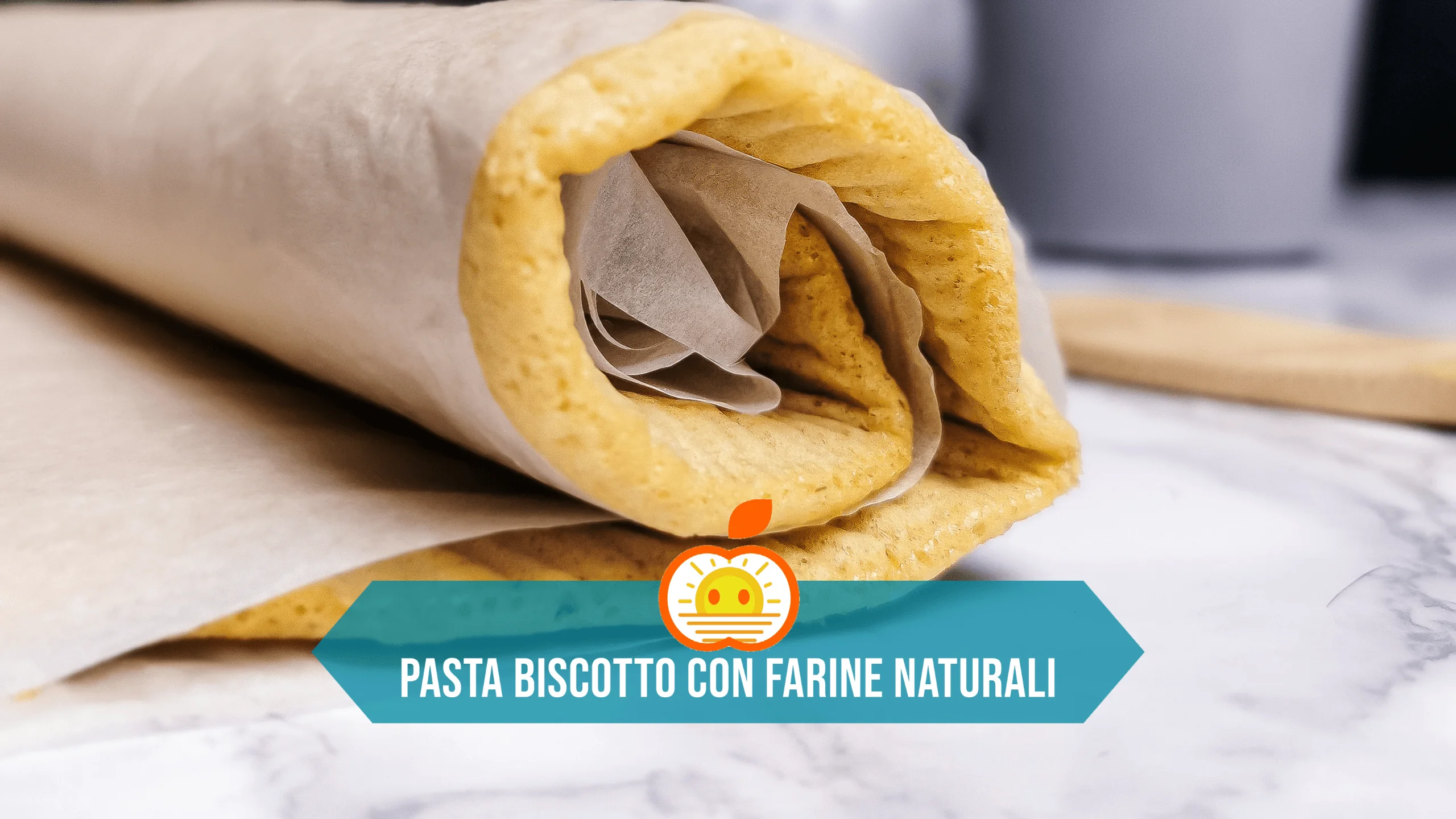 Pasta biscotto con farine naturali senza glutine e senza lattosio