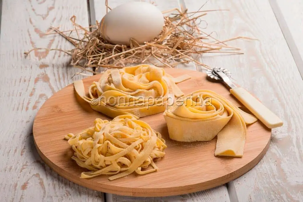 Pasta fresca alle uova di oca … che incredibile delizia!