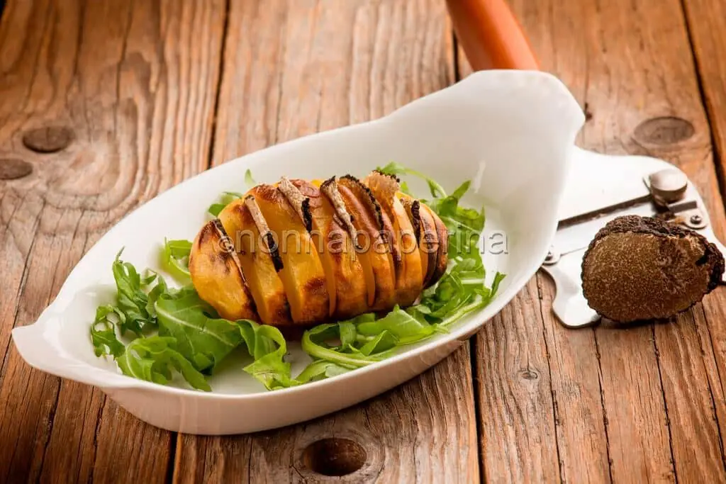 Patate al forno con tartufo, contorno davvero speciale!