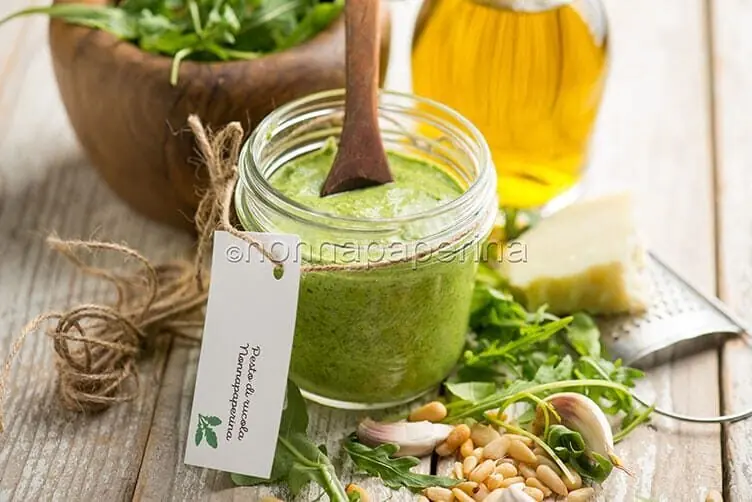 Pesto con la rucola