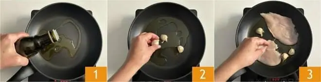 Petto di pollo in padella