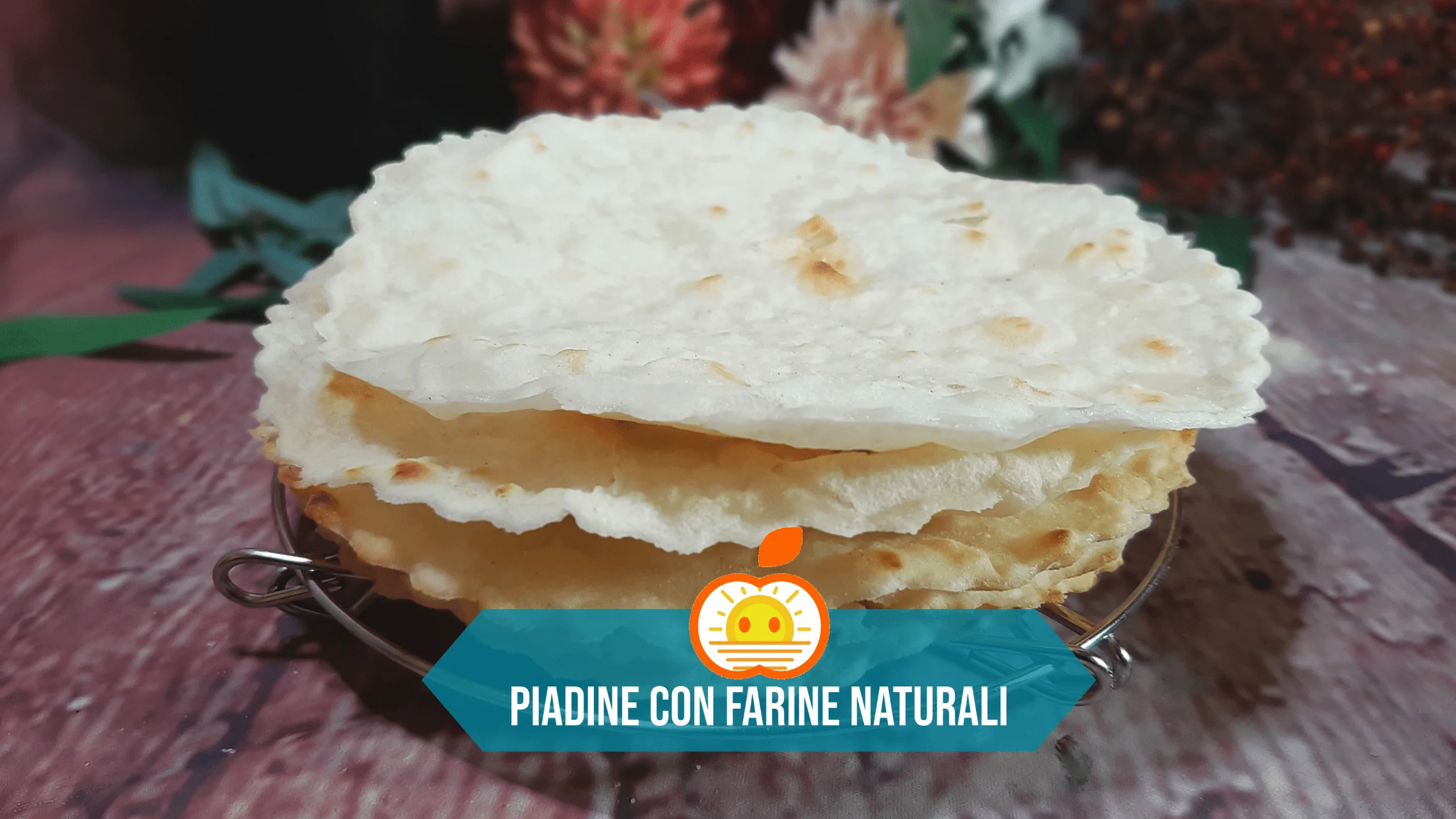 Piadine con farine naturali