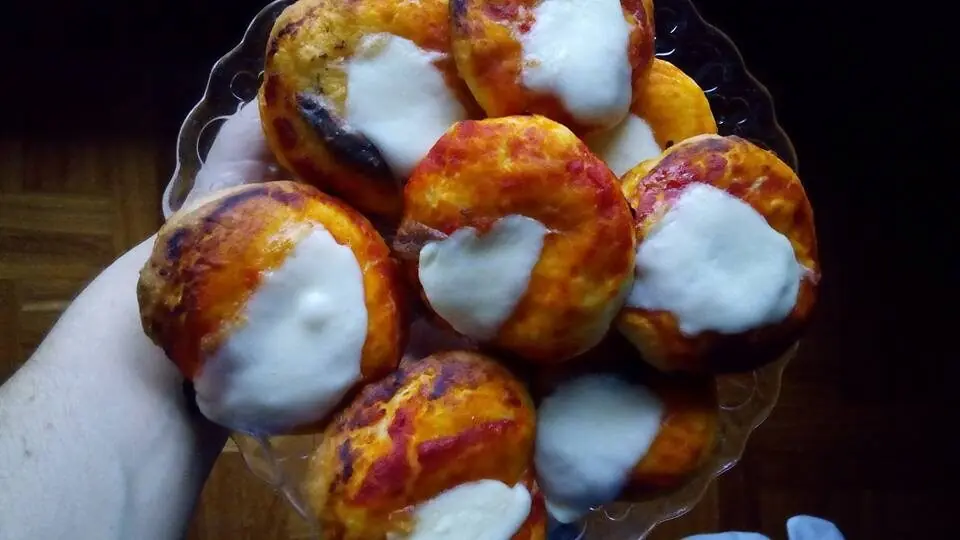 Pizzette rosse per bambini