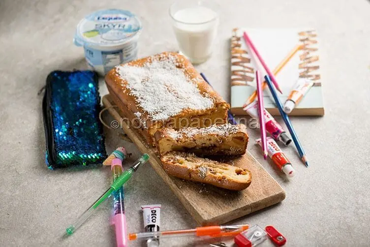 Plumcake con fichi e Skyr, una merenda perfetta