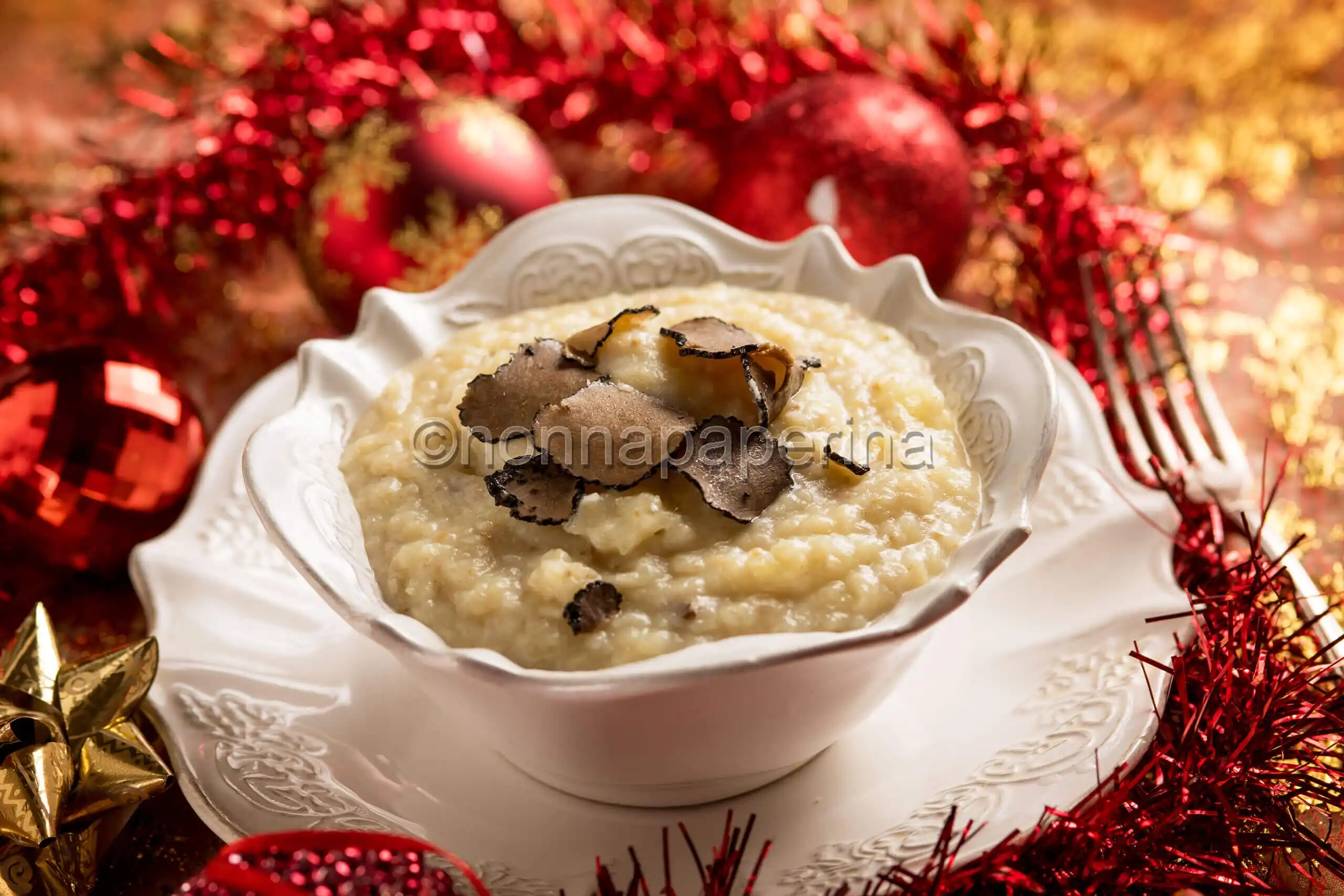 Purè di patate al tartufo senza lattosio, un contorno elegante a Natale