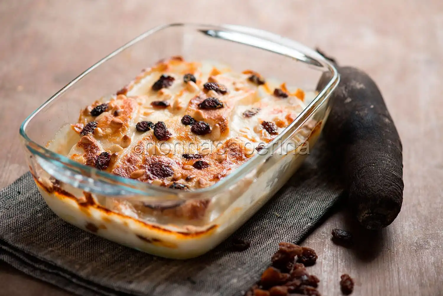 Radice di rafano nero al forno, altro che lasagne!