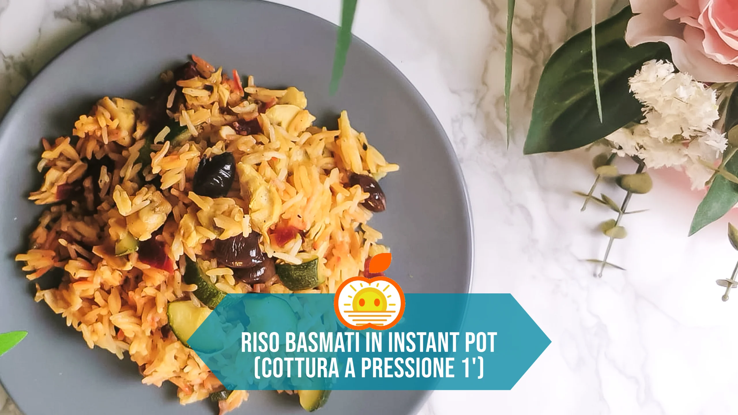 Riso Basmati in Instant Pot (cottura a pressione in 1 minuto)