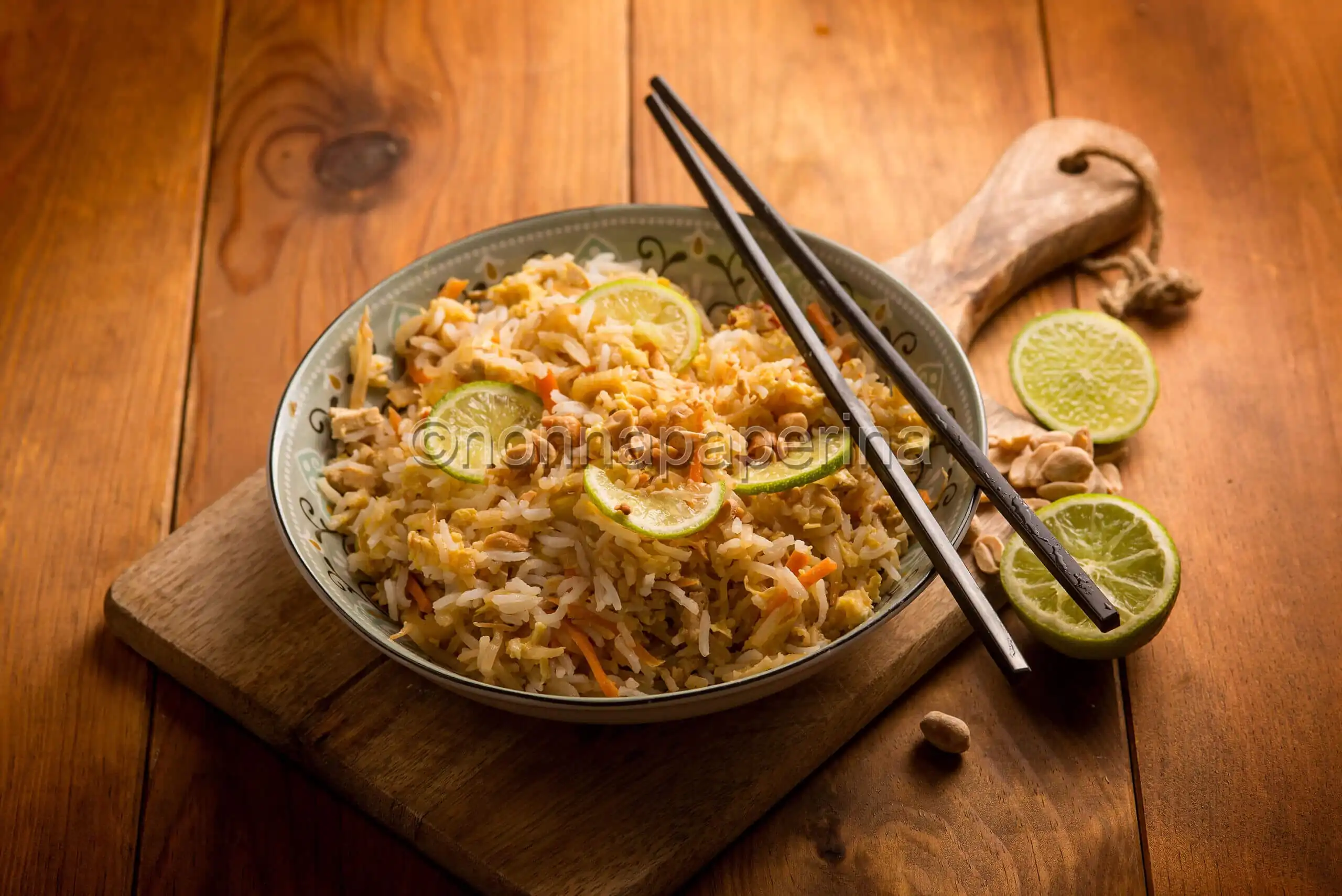 Riso Jasmine con tofu, un bel primo orientale da gustare