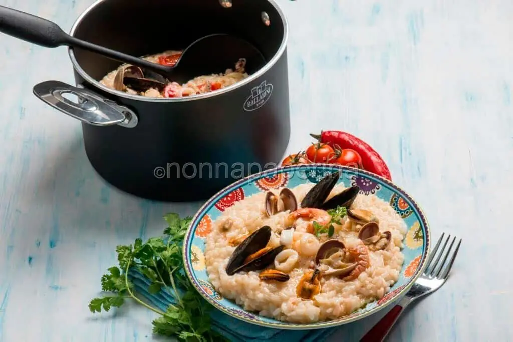 Risotto ai frutti di mare, un classico che non tramonta mai!