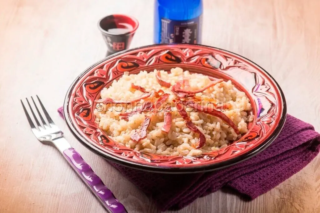 Risotto al Sakè: un’idea sorprendente per un aperitivo, un antipasto o un primo piatto!