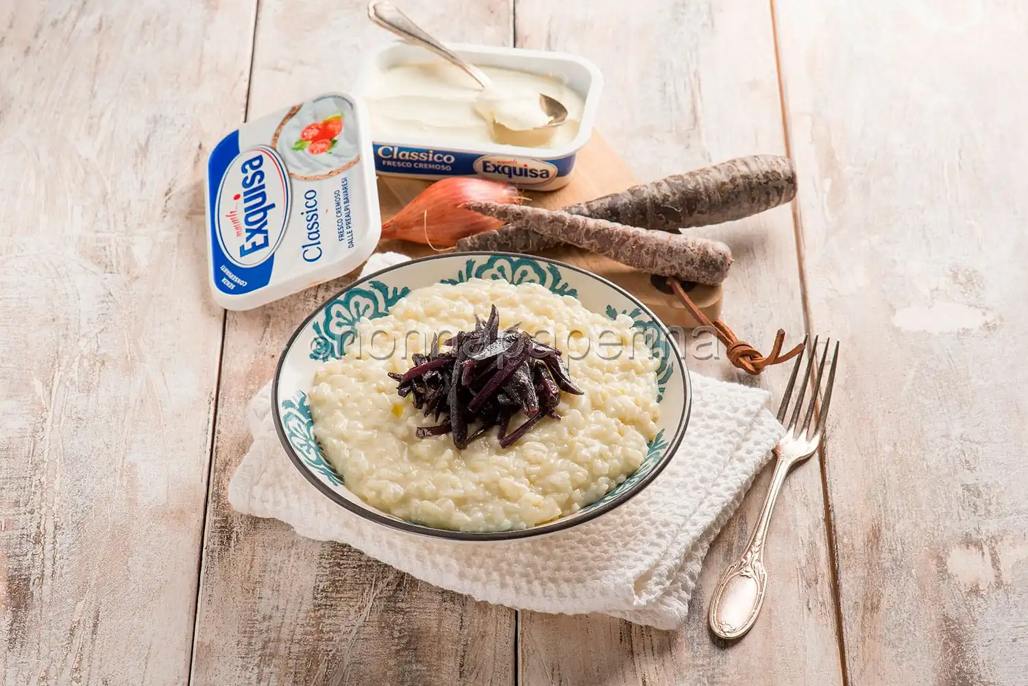 Risotto alle carote viola, un piatto facile e gustoso