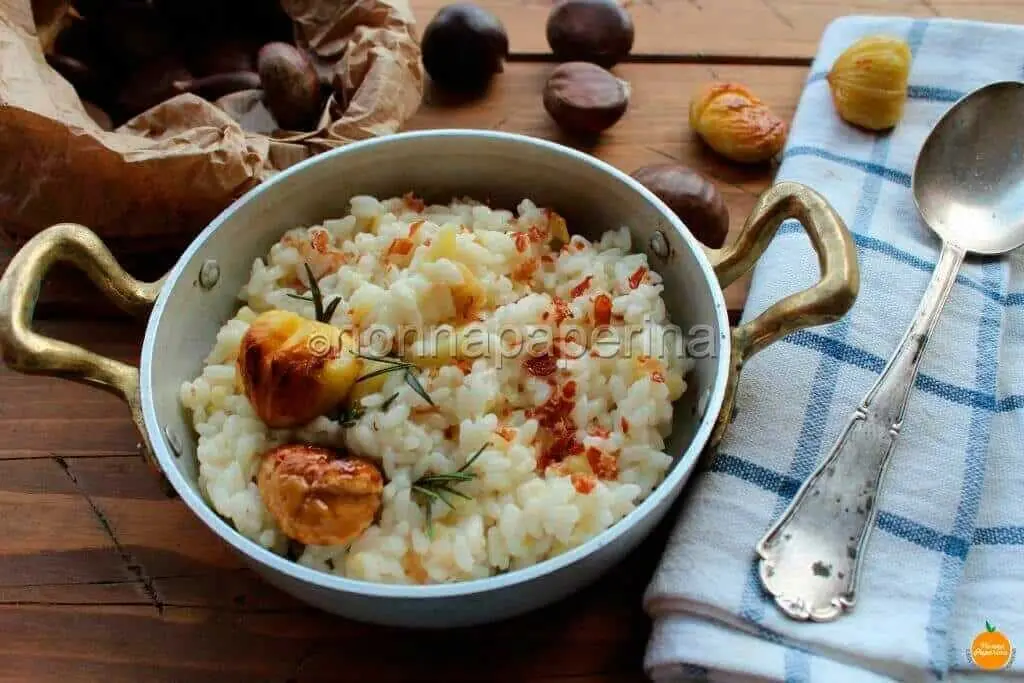 Risotto alle castagne