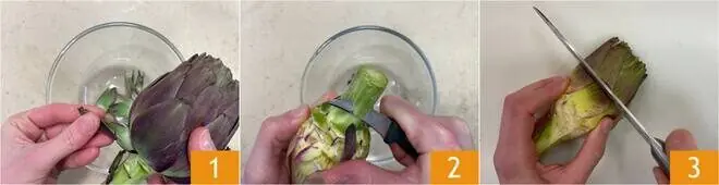 Risotto allo zafferano con carciofi e caprino