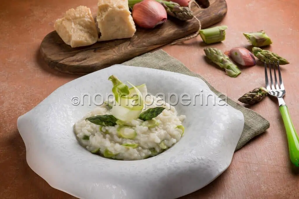 Risotto con asparagi