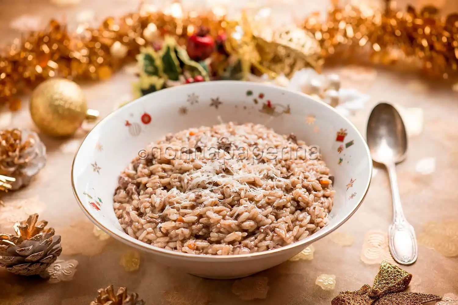 Risotto con fegatini di pollo, un piatto nutriente