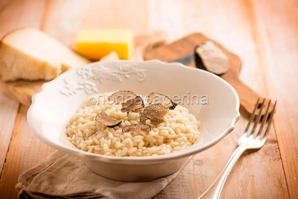 Risotto con i tartufi
