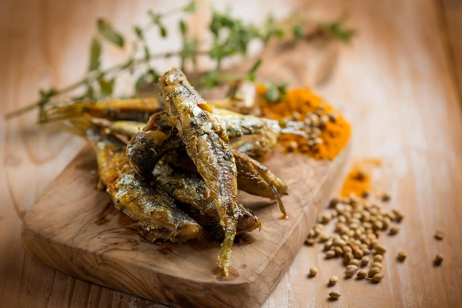 Sarde speziate al forno, un secondo ricco di sapore