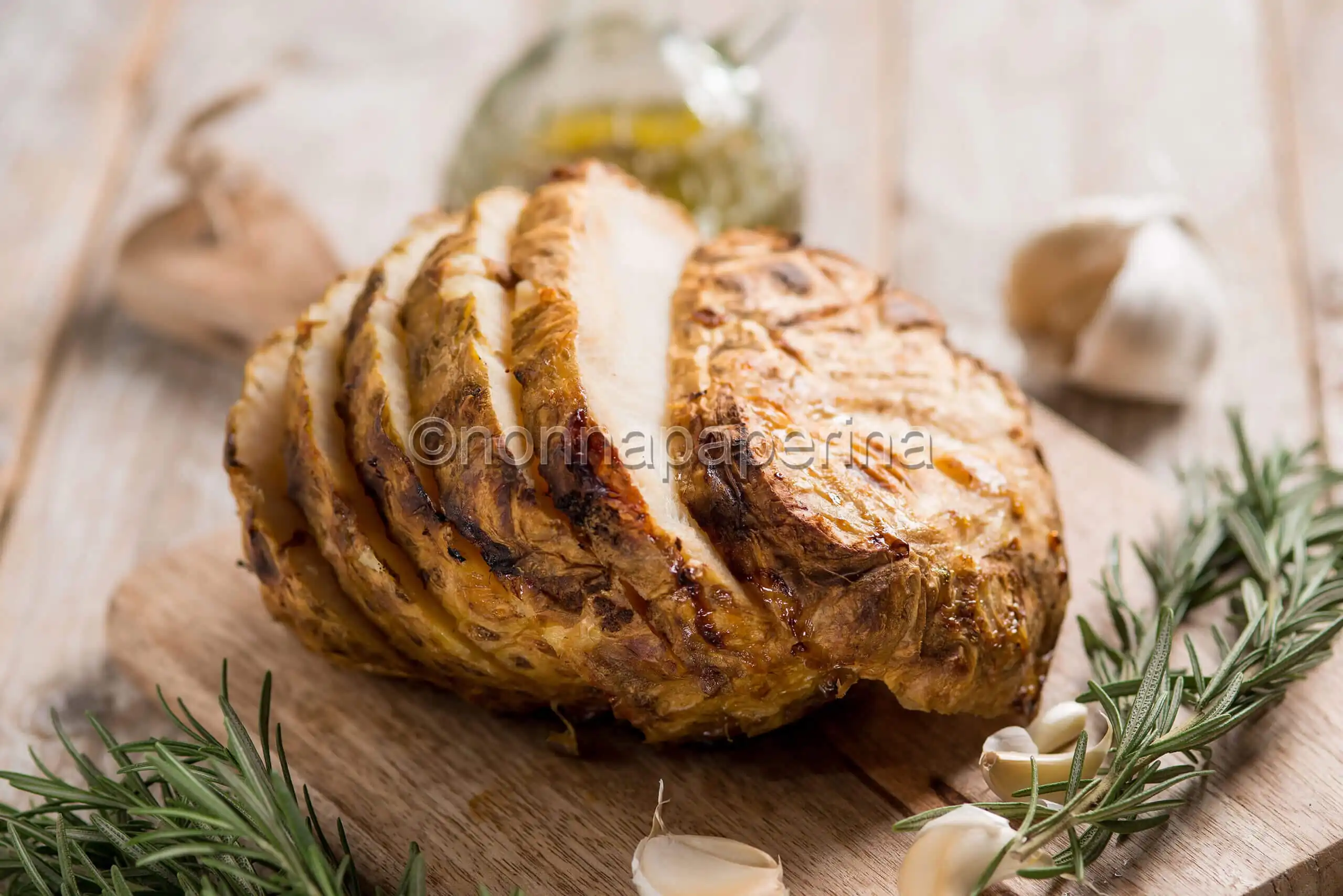 Sedano rapa al forno, un contorno rustico e semplice da fare