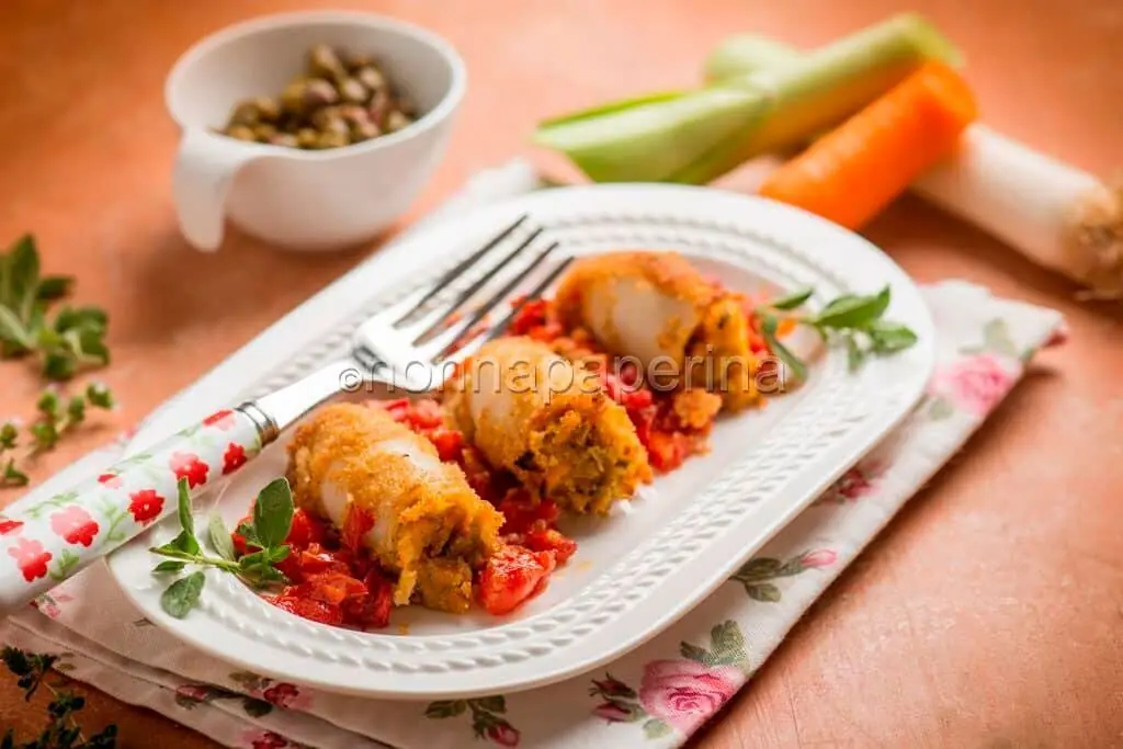 Seppie ripiene gratinate al forno, e il bis è d’obbligo!