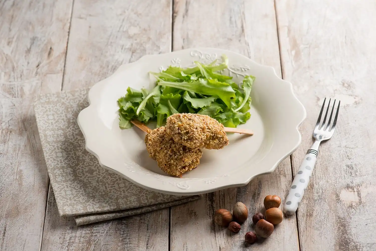 Stecchi di carne e bietola, uno streed food sano