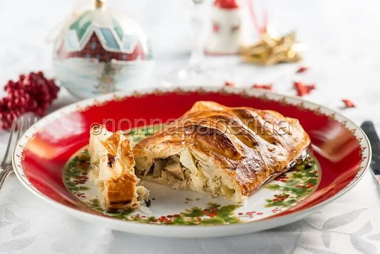 Strudel di baccalà e carciofi, un piatto particolare