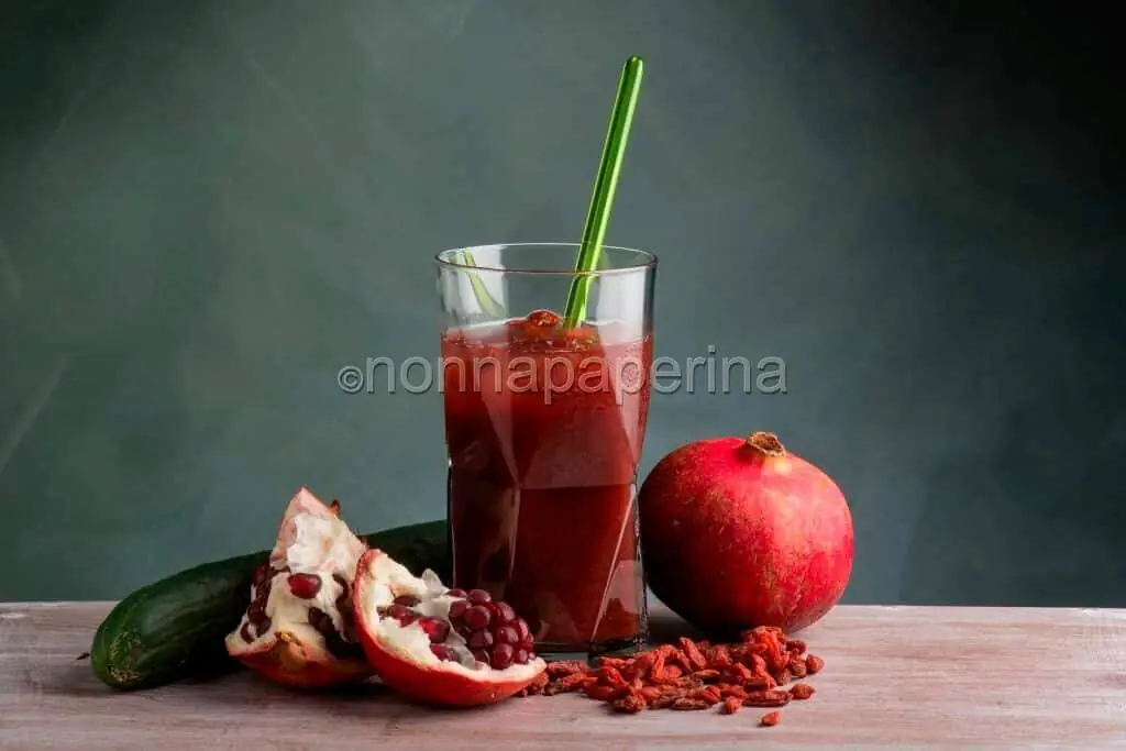 Succo di melagrana e cetriolo, un sapore inconfondibile e numerosi benefici per la salute