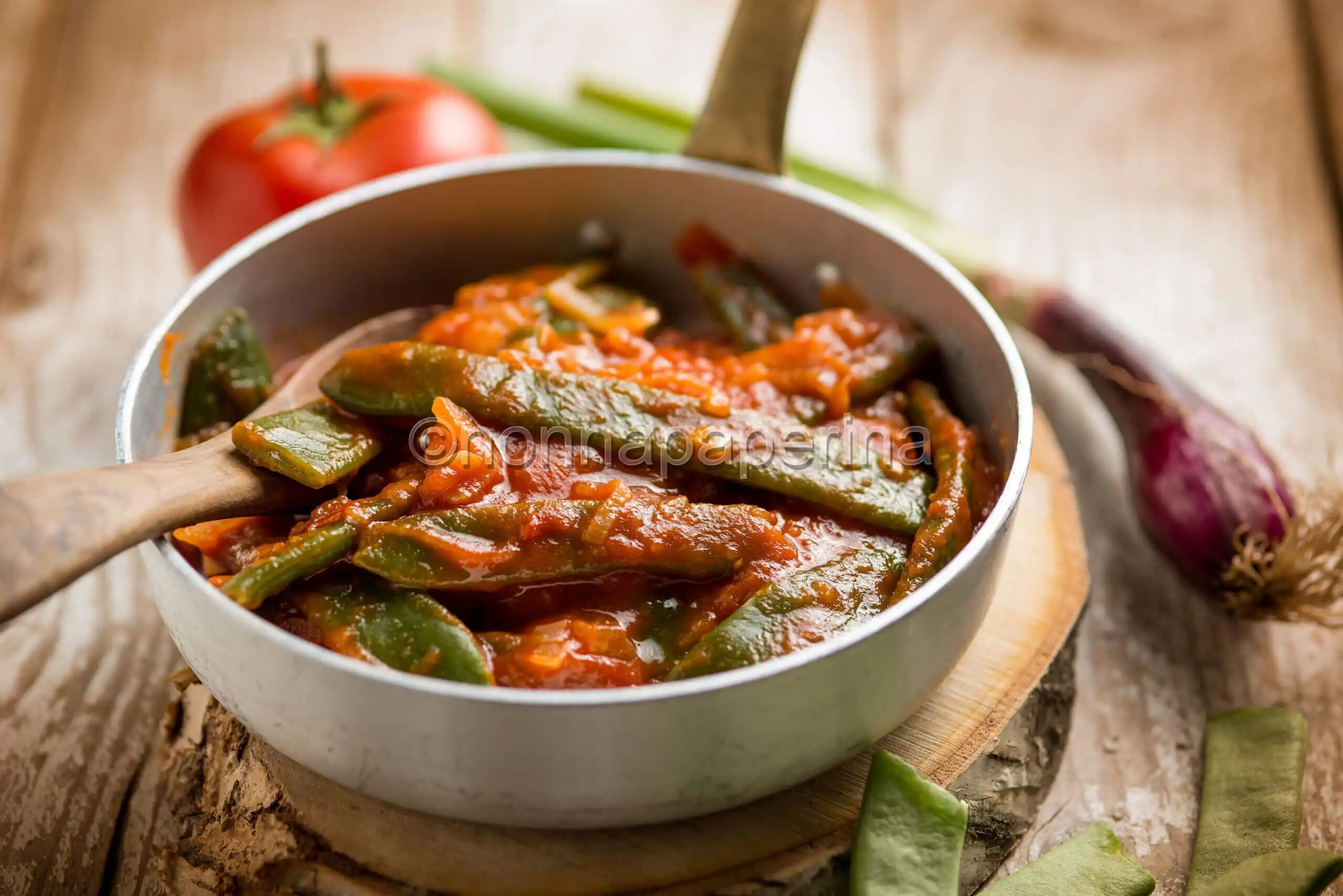 Taccole alla paesana, un piatto della cucina popolare