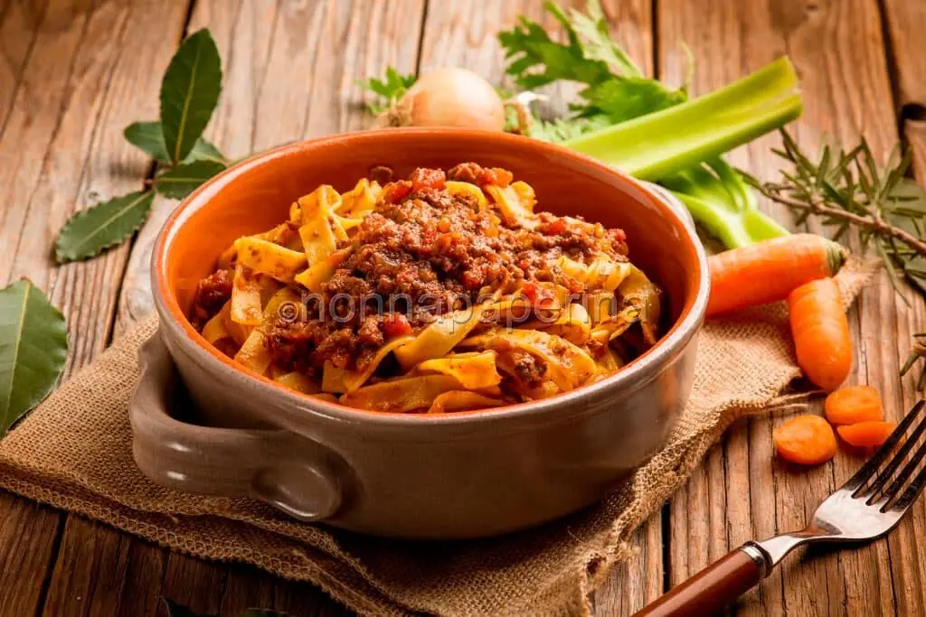 Tagliatelle al ragù di cinghiale